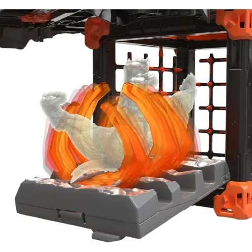 SCHLEICH 42810 BattleCave interaktív lávaerőd figurákkal