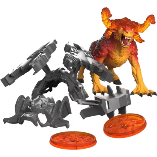 SCHLEICH 42814 Gladiátor lávaszörny kilövővel