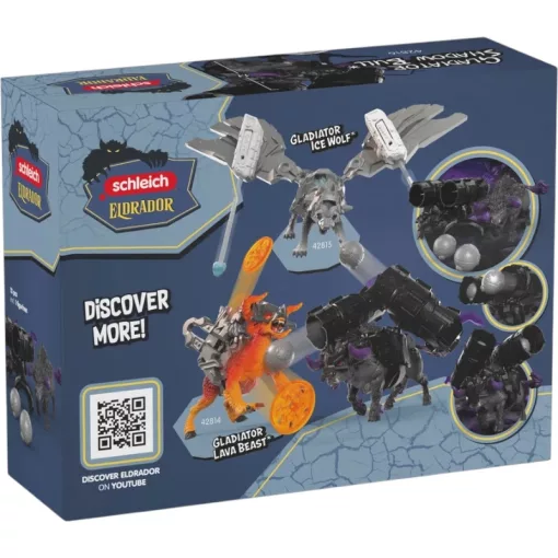 SCHLEICH 42816 Gladiátor árnybika kilövővel