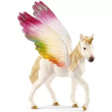 Schleich 70577 Szivárványszínű pegazus-unikornis csikó