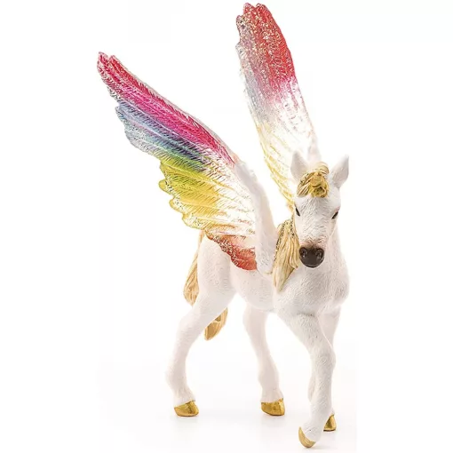 Schleich 70577 Szivárványszínű pegazus-unikornis csikó
