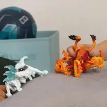 Schleich 70826 Jégbogár vs. Tűzpolip csatája
