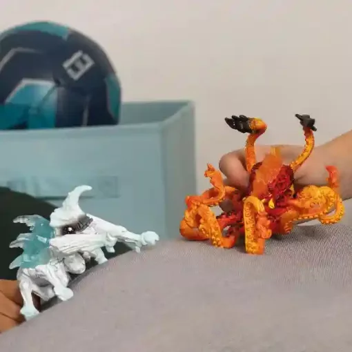 Schleich 70826 Jégbogár vs. Tűzpolip csatája