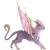 SCHLEICH 70846 Szárnyas Macskasárkány