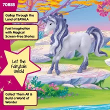 Schleich 70858 Kozmosz, az egyszarvú csődör
