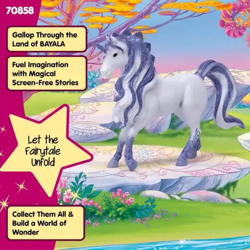 Schleich 70858 Kozmosz, az egyszarvú csődör