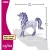 Schleich 70858 Kozmosz, az egyszarvú csődör