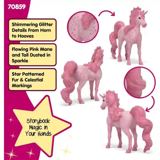 Schleich 70859 Kassziopeia, az egyszarvú kanca