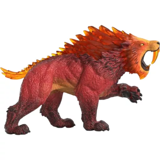 SCHLEICH 70899 Kardfogú lávatigris