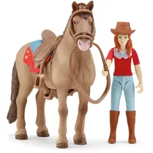 Schleich 72222 Lovarda lóval és figurával