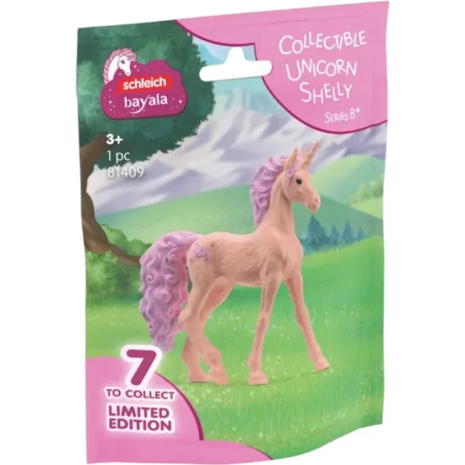 SCHLEICH 81409 Shelly gyűjthető unikornis csikó