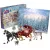   SCHLEICH 99179 Karácsonyi szánkózás nagy adventi kalendárium, naptár