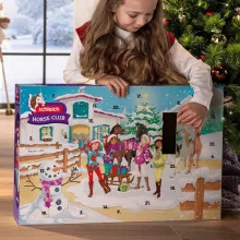 SCHLEICH 99179 Karácsonyi szánkózás nagy adventi kalendárium, naptár