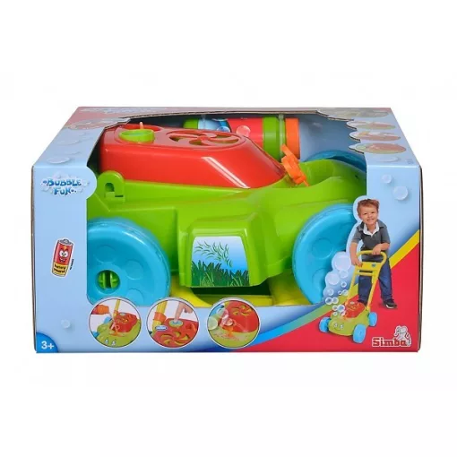 Simba Toys Bubble Fun - Buborékfújó játék fűnyíró folyadékkal