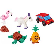 Simba Toys Art & Fun - 2400 darabos vasalható gyöngykészlet 3D mintákkal