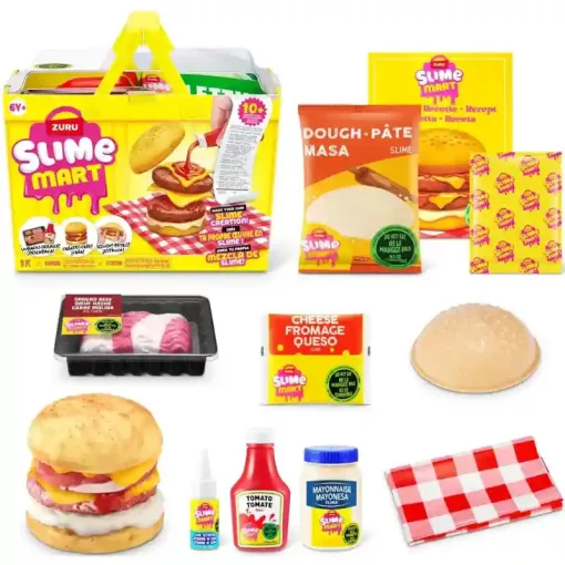 Slime Mart Hamburger játékszett