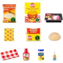 Slime Mart Hamburger játékszett
