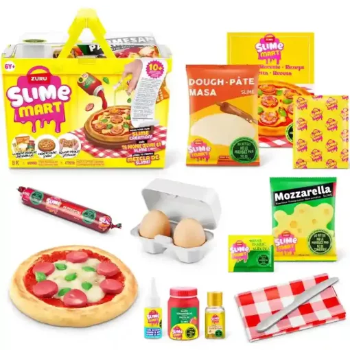 Slime Mart Pizza játékszett