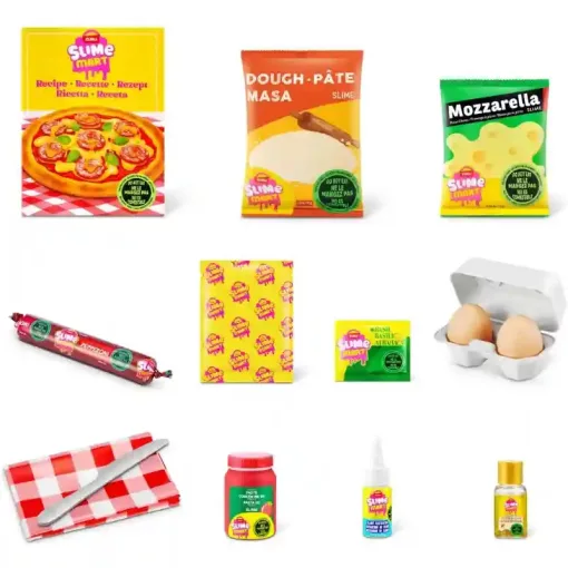Slime Mart Pizza játékszett
