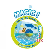 Smoby Cotoons 110612 Magic színváltós pancsikönyv