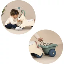 Smoby Póniló bébitaxi utánfutóval