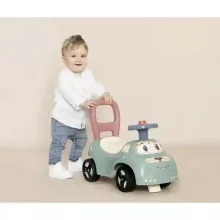 Smoby 2 az 1-ben cicás bébitaxi és járássegítő dudával