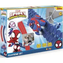 Smoby FleXtreme Spiderman - Pókember kezdőkészlet autóval és pályával