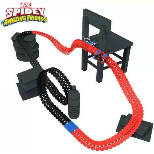 Smoby FleXtreme Miles Morales - Pókember kezdőkészlet autóval és pályával