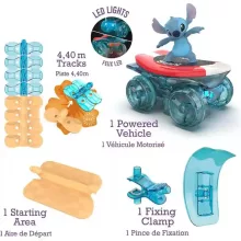 Smoby FleXtreme Disney - Stitch kezdőkészlet járművel és pályával