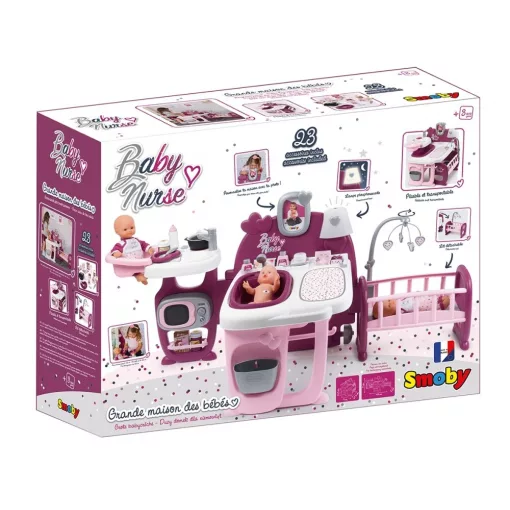 Smoby 220349 Baby Nurse nagy babacenter játékbabáknak