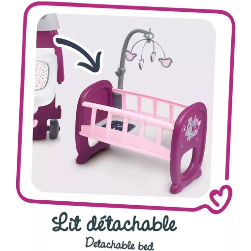 Smoby 220349 Baby Nurse nagy babacenter játékbabáknak