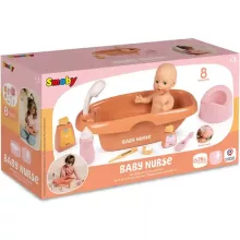 Smoby Baby Nurse babakád kiegészítőkkel játékbabáknak