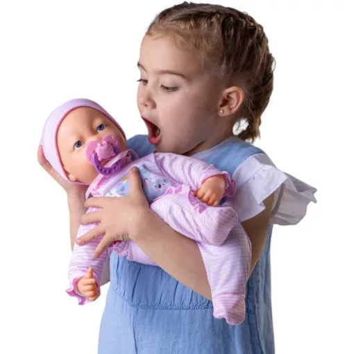 Ivy & Lily Baby Emma interaktív grimaszoló játékbaba