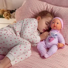 Ivy & Lily Baby Emma interaktív grimaszoló játékbaba