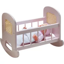 Ivy & Lily fa bölcső játékbabáknak