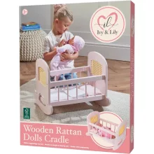 Ivy & Lily fa bölcső játékbabáknak