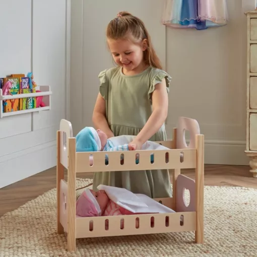 Ivy & Lily fa emeletes kiságy játékbabáknak