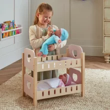 Ivy & Lily fa emeletes kiságy játékbabáknak
