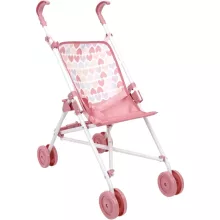 Ivy & Lily összecsukható fémvázas babakocsi játékbabáknak