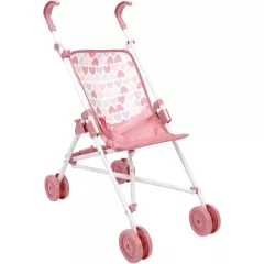   Ivy & Lily összecsukható fémvázas babakocsi játékbabáknak