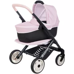   Smoby Maxi-Cosi 3 az 1-ben rózsaszín fémvázas babakocsi játékbabáknak
