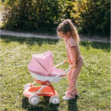 Smoby Baby Nurse fémvázas babakocsi játékbabáknak