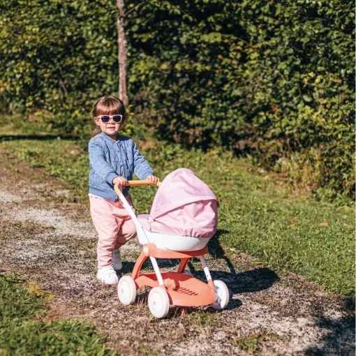 Smoby Baby Nurse fémvázas babakocsi játékbabáknak
