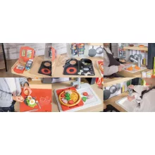 Smoby 312303 Chef Corner 2 az 1-ben játékkonyha és étterem