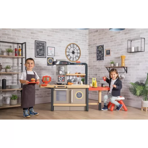 Smoby 312303 Chef Corner 2 az 1-ben játékkonyha és étterem
