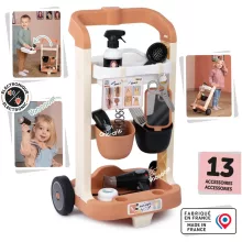 Smoby Gurulós fodrászkocsi kiegészítőkkel