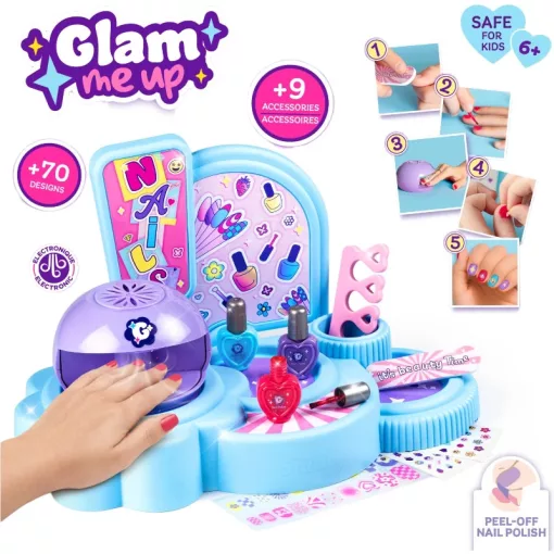 Smoby Manikűrös köröm stúdió kiegészítőkkel
