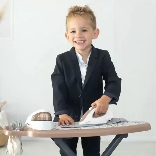 Smoby Tefal játék vasalódeszka gőzölős vasalóval