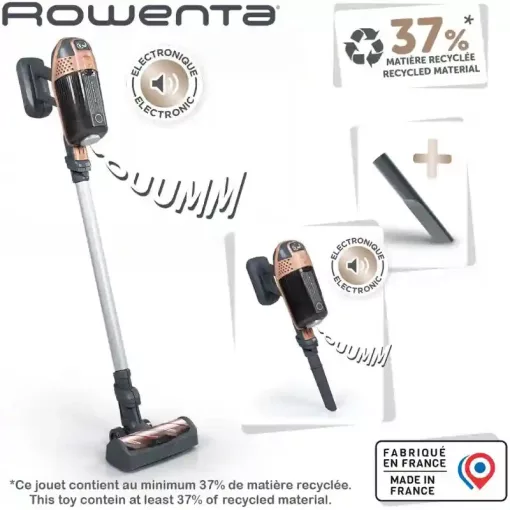 Smoby Rowenta játék rúdporszívó hanggal