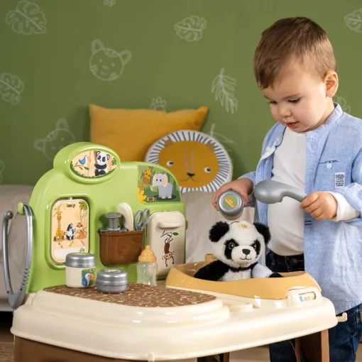 Smoby Állatorvosi rendelő plüss pandával